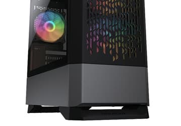 Корпус Cougar MG140 Air RGB комплектуется двумя 140-миллиметровыми вентиляторами и одним 120-миллиметровым