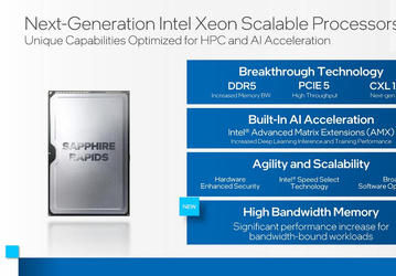 Эти процессоры Intel получат до 64 ГБ собственной памяти HBM2e. Sapphire Rapids с такой памятью выйдут в конце 2022 года    