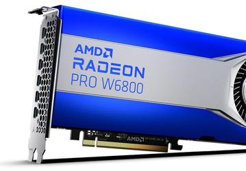Представлена 3D-карта AMD с 32 ГБ памяти и ценой 2250 долларов. Анонсирована линейка ускорителей Radeon Pro W6000