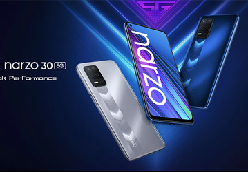 90 Гц, NFC, 5000 мА·ч и Android 11: Realme Narzo 30 прибывает в Россию, и он на треть дешевле
