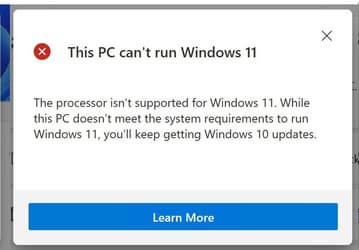 Microsoft удалила приложение PC Health Check, с помощью которого пользователи могли проверить совместимость своего ПК с Windows 11