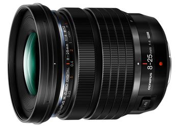 Представлен объектив Olympus M.Zuiko 8-25mm F4 Pro системы Micro Four Thirds