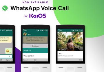 Голосовые звонки WhatsApp в кнопочных телефонах. Функция стала доступна для аппаратов с KaiOS