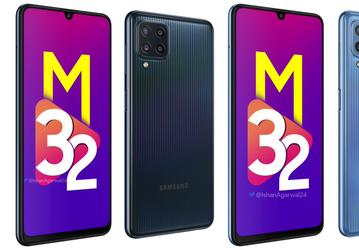 Монстр автономности Samsung Galaxy M32 предстал на официальных изображениях