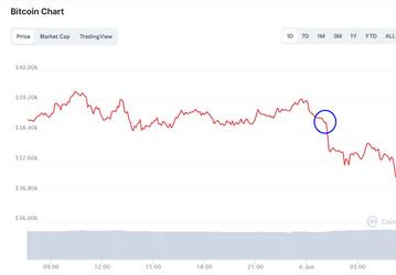 Стоимость Bitcoin снизилась на фоне нового сообщения Илона Маска в Twitter