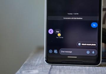 В главном мессенджере Android, Google Messages, теперь можно менять размер шрифта в чатах
