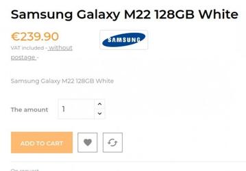 6000 мА·ч, 90 Гц и 48 Мп за 21 000 рублей. Названа стоимость Samsung Galaxy M22