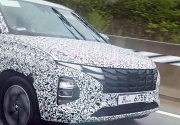 Недорогой кроссовер Hyundai Creta 2022 с дизайном нового Tucson получит систему адаптивного круиз-контроля, кожаную обивку и вентилируемые передние сиденья