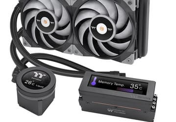 Представлены системы жидкостного охлаждения Thermaltake Floe RC Ultra и ToughLiquid Ultra