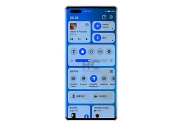 HarmonyOS 2.0 получит новый способ переключения между Центром уведомлений и Панелью управления