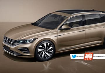 Volkswagen Passat B9 станет гибридом седана, универсала и кроссовера