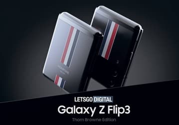 Самый дорогой Samsung Galaxy Z Flip3 показали на концептуальных рендерах. Это Galaxy Z Flip3 Thom Browne Edition за 2000 долларов