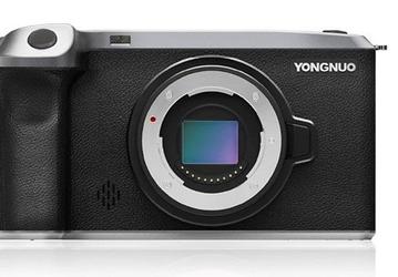 Беззеркальная камера Yongnuo YN455 системы Micro Four Thirds работает под управлением ОС Android 10