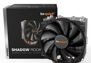 Анонсированы продажи процессорной системы охлаждения be quiet! Shadow Rock Slim 2