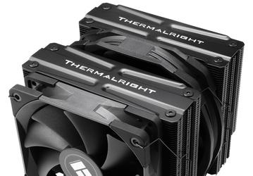 Конструкция системы охлаждения Thermalright Frost Spirit 140 Black V3 включает четыре тепловые трубки диаметром 8 мм