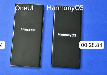 Samsung против Huawei: One UI 3.1 и HarmonyOS 2.0 сравнили по скорости загрузки