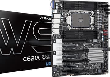 Плата ASRock C621A WS предназначена для рабочих станций