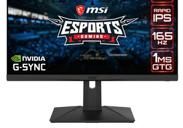 Игровой монитор MSI Optix G273QPF поддерживает частоту обновления 165 Гц