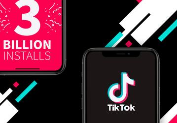 Первым в истории приложением, не принадлежащим Facebook, с 3 млрд загрузок стал TikTok 