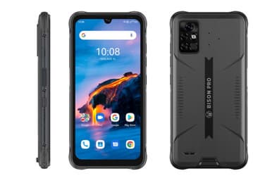 Неубиваемый смартфон с ИК-термометром, IP69K и FM-радио, Umidigi Bison Pro, поступил в продажу