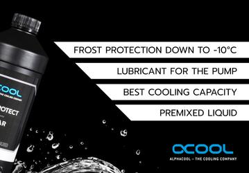 Компания Alphacool представила прозрачную охлаждающую жидкость Tec Protect 2 Clear