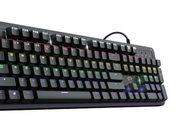 Начались продажи механической клавиатуры Trust GXT 863 Mazz и мыши Trust GXT 922 Ybar