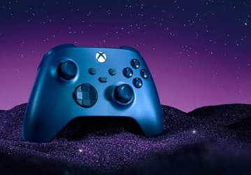 У Xbox теперь есть голубой переливающийся контроллер 