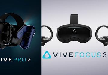 В России вышли VR-шлемы HTC Vive Pro 2 и Vive Focus 3 
