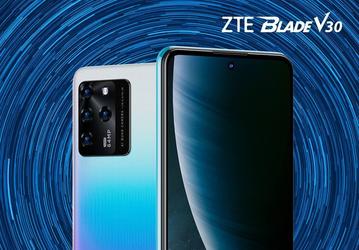Огромный экран, ёмкая батарея и Android 11. Стартовали продажи ZTE Blade V30 и Blade V30 Vita в России