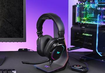 Представлена игровая гарнитура Thermaltake Argent H5 RGB 7.1 Surround Gaming Headset