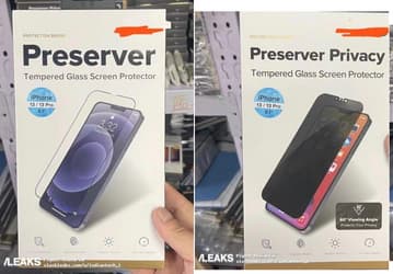 iPhone 13 и iPhone 13 Pro с разными защитными стёклами показали на новых фотографиях 