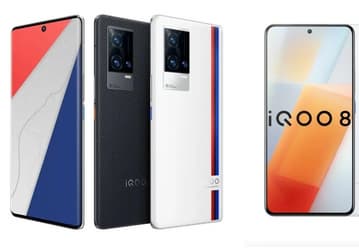 Смартфоны iQOO 8 не уступают по популярности Xiaom Mi Mix 4