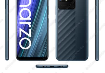 А это удобно? Realme готовит немного странный смартфон с нетипичным расположением сканера отпечатков пальцев