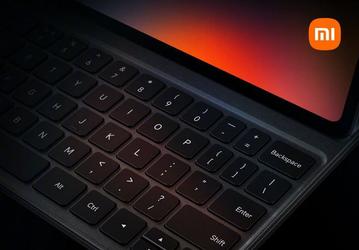 Xiaomi показала обложку-клавиатуру для Mi Pad 5. И часть самого планшета