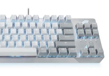 Представлена линейка игровых периферийных устройств ASUS Republic of Gamers Moonlight White