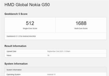 Самый дешевый смартфон Nokia с поддержкой 5G продемонстрировал свою невысокую производительность