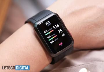 Умные часы Huawei Watch D смогут измерять артериальное давление и уровень жира