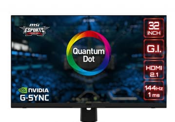 Игровой монитор MSI Optix MPG321UR-QD разрешением 4К поддерживает частоту обновления 144 Гц