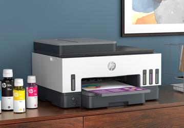 Представлена серия МФУ со встроенной системной непрерывной подачи чернил HP Smart Tank 7000