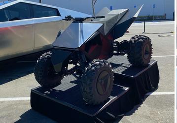 Электрическому квадроциклу Tesla Cyberquad быть. Компания подала заявку на регистрацию торговой марки    