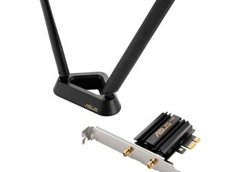 Карта расширения Asus PCE-AXE58BT позволяет добавить в настольный ПК интерфейсы Wi-Fi 6E и Bluetooth 5.2