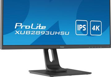 В мониторе iiyama ProLite XUB2893UHSU используется 28-дюймовая панель IPS разрешением 4K