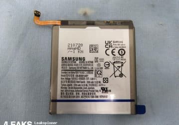 Крошечный аккумулятор Samsung Galaxy S22 подтверждён: опубликована первая фотография