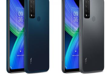 В Европе выходит недорогой смартфон TCL 20 R 5G с поддержкой сетей пятого поколения