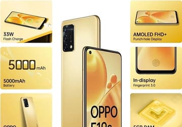 5000 мА·ч, экран AMOLED, 48 Мп, 33 Вт. Представлен смартфон Oppo F19s
