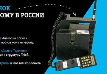 По подсчётам Tele2, сегодня мобильной связи в России исполнилось 30 лет
