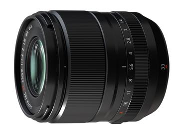 Продажи объектива Fujinon XF33mmF1.4 R LM WR начнутся в этом месяце