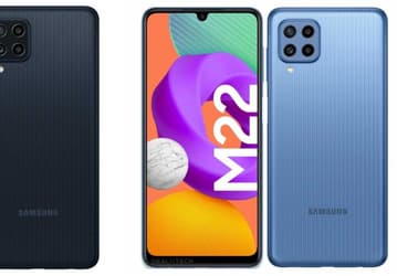 Samsung Galaxy M22 появился на официальном сайте Samsung в России