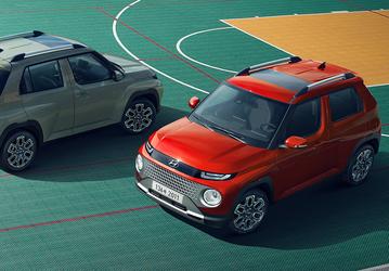 Представлен крошечный кроссовер Hyundai Casper длиной всего 3,5 м