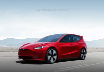 Доступный электромобиль Tesla Model Q за 25 000 долларов показали на рендере